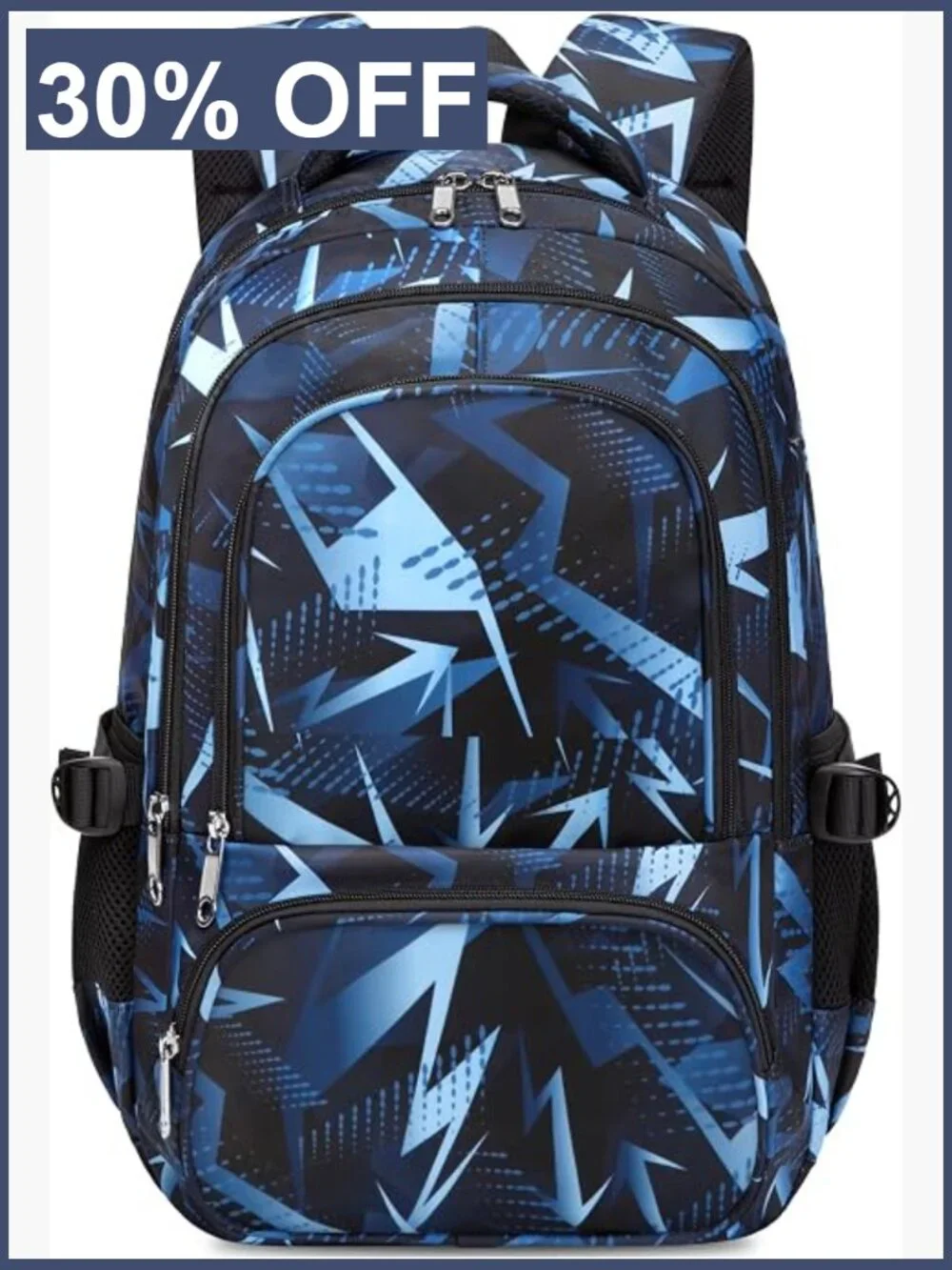 Kids School Backpack with Laptop Compartment, Durable Polyester, Adjustable